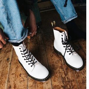 Dr. Martens Women's White 1460 Boots